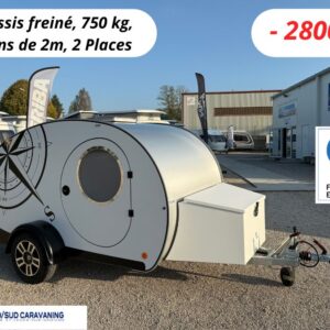 PROMO MISS DROP Série Limitée "THE FRENCH TOUCH" MINI CARAVANE TEAR DROP