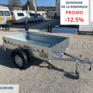 REMORQUE 2M FOND TOLE