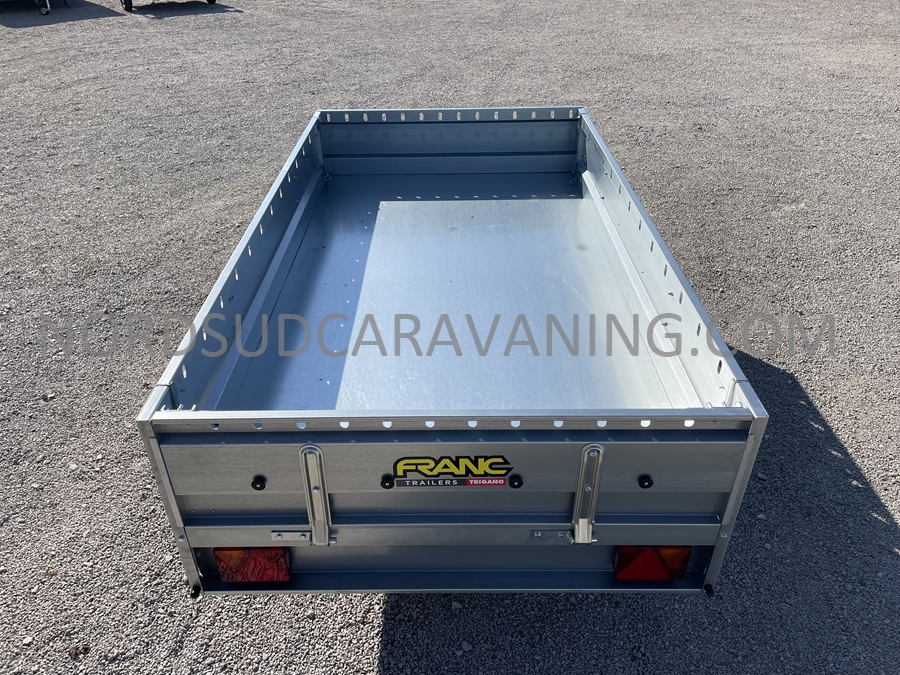 REMORQUE 2.50M FOND TOLE DOUBLE ESSIEU – Image 8