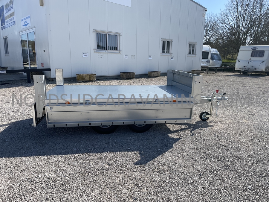 REMORQUE 2.50M FOND TOLE DOUBLE ESSIEU – Image 14