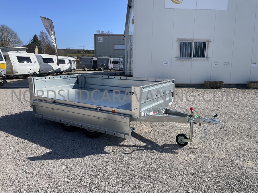 REMORQUE 2.50M FOND TOLE DOUBLE ESSIEU – Image 24