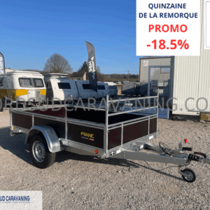 REMORQUE 2.50M BOIS FREINEE