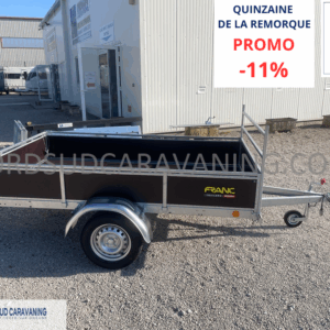 REMORQUE 2.50M BOIS