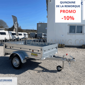 REMORQUE 2M FOND BOIS